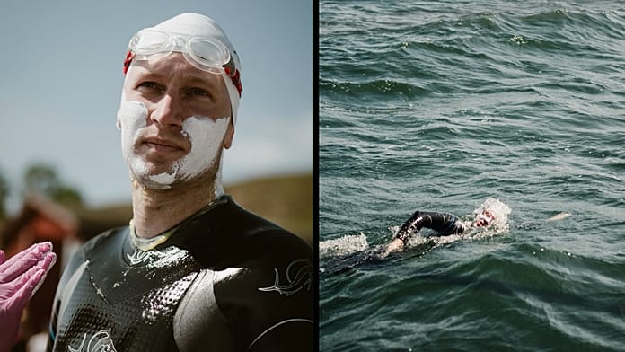55 часов в воде: польский пловец переплыл Балтийское море от Швеции до родины